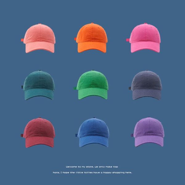 

berets men's and women's autumn winter seasons all-cotton light board solid color soft baseball cap all-match casual, Blue;gray