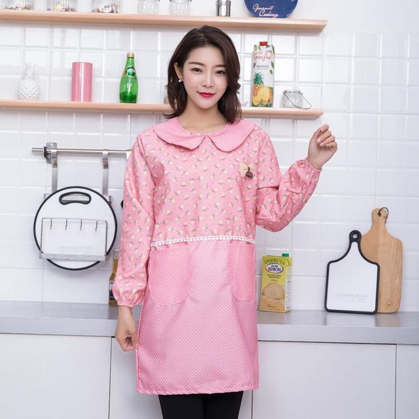 

aprons 2021 kitchen apron solid color