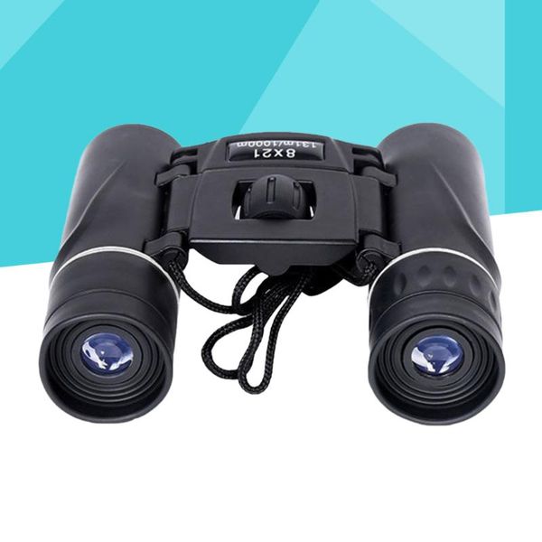

telescope & binoculars compact pocket folding water-resistant for hiking camping concert (black)