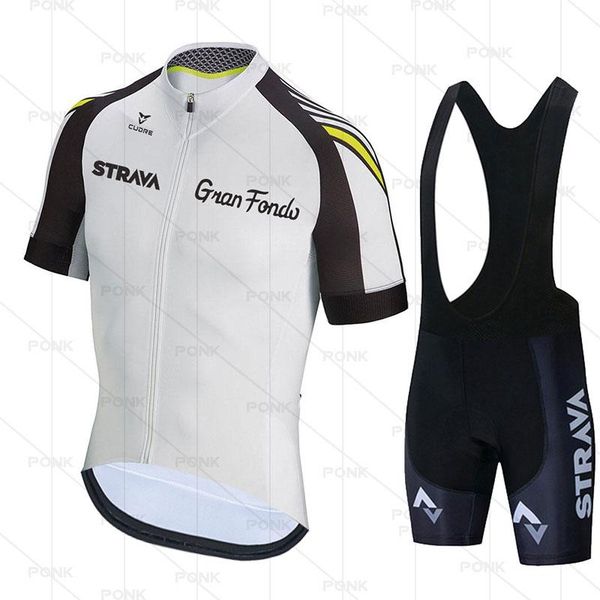

racing sets strava pro team uniform bike jersey set cycling clothing for men breathable anti-uv bicycle short sleeve bib pants mtb suit, Black;blue