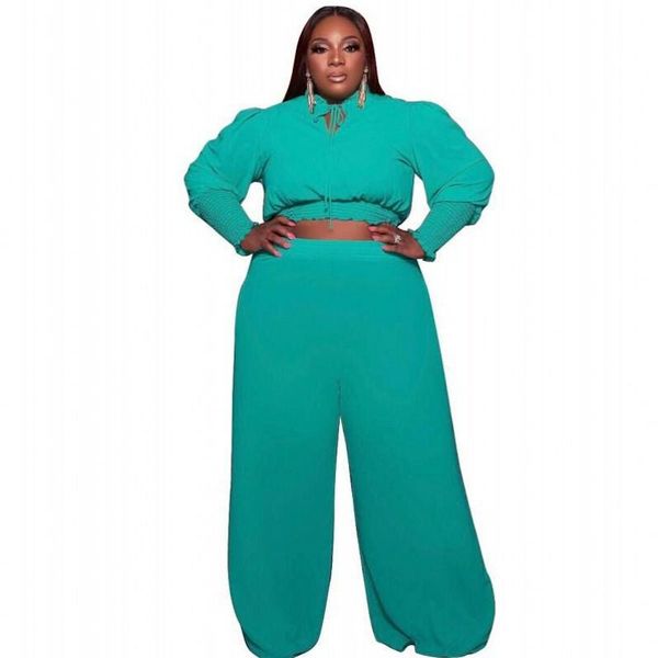 

plus size tracksuits xl-5xl women clothing two piece set casual solid color long sleeve and pant sets autumn outfit drop, Black