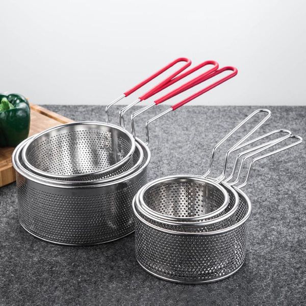 

colanders & strainers stainless steel cooking shovels wire fine mesh sieve oil strainer flour colander vegetable fruit drainer basket frying