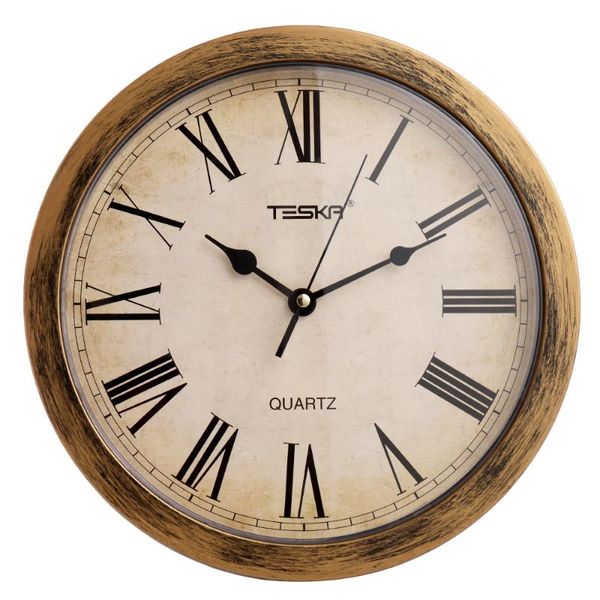 

wall clocks retro clock plastic shell with fuse box roman numerals usb 1* battery hangable living room bedroom decorations