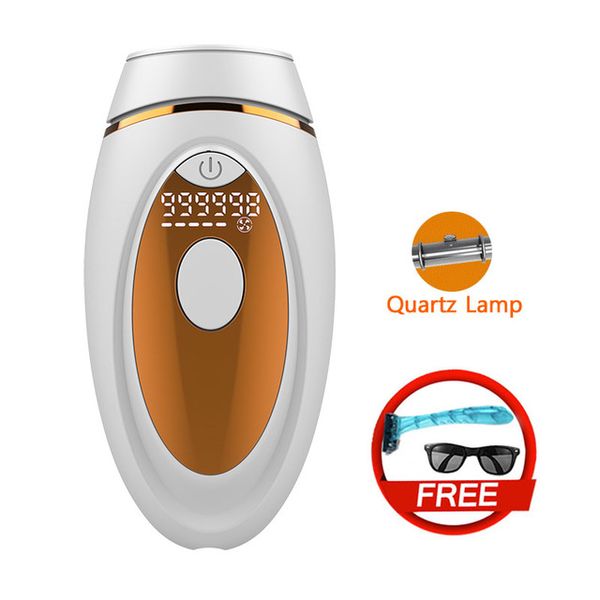 

999000 flashes epilator lcd laser hair removal painless permanent pepilation trimmer electric depilador