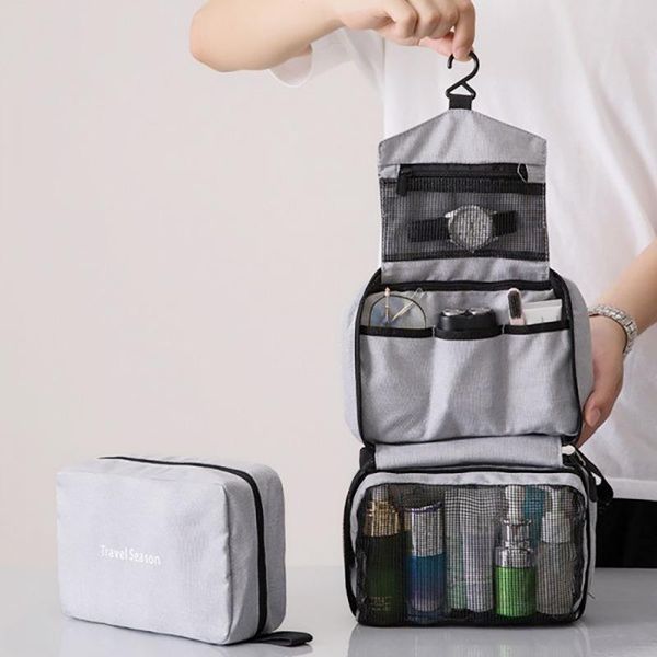 

cosmetic bags & cases women bag travel waterproof toiletry hanging folding portable storage makeup