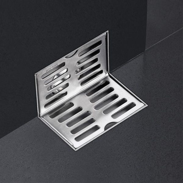 

other bath & toilet supplies stainless steel wall side floor drain l shape balcony same layer waste filter drainage bathroom corner ser