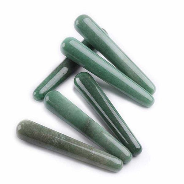 

natural polished quartz green aventurine massage crystals healing stones for gift decorative objects & figurines