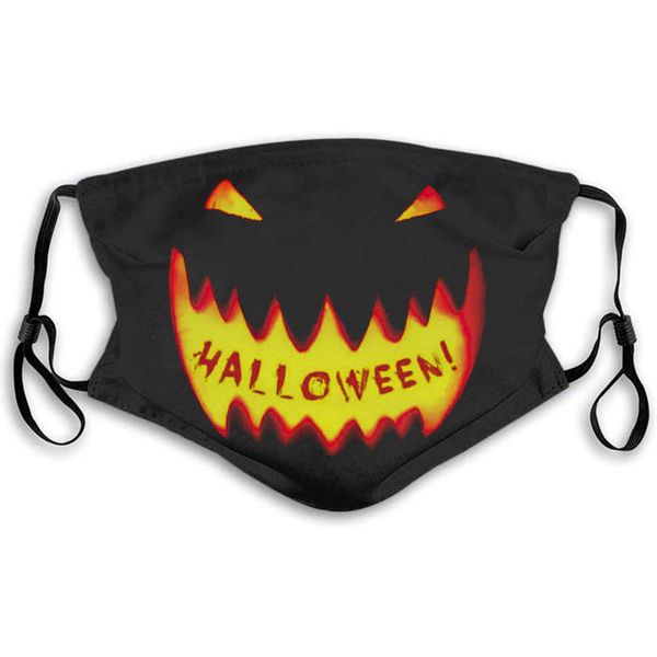 

mask 3d halloween printed cotton dust-proof hanging ear personality masks for men and women