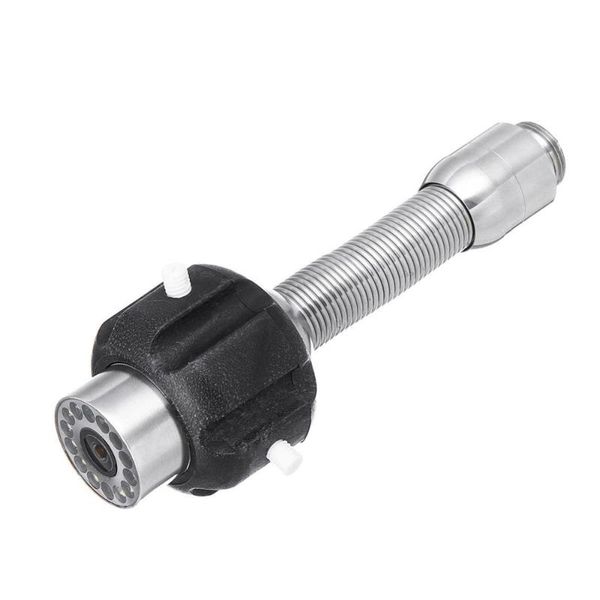 

cameras easy install 23mm stainless steel plumbing inspection camera head with 12pcs led lights for pipe system