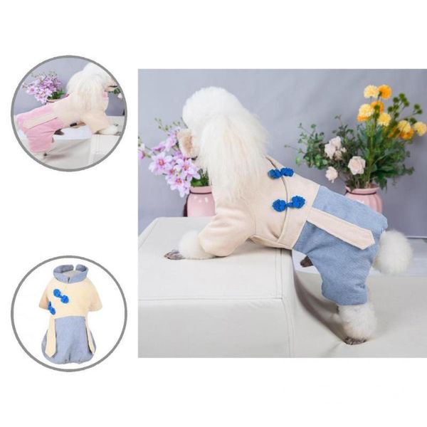 

dog apparel thickening cozy warm four-legged clothes fashion pet shirt non-shrink for autumn