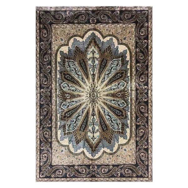 

carpets 4'x6' design silk rug living room bedroom bedside coffee table mat