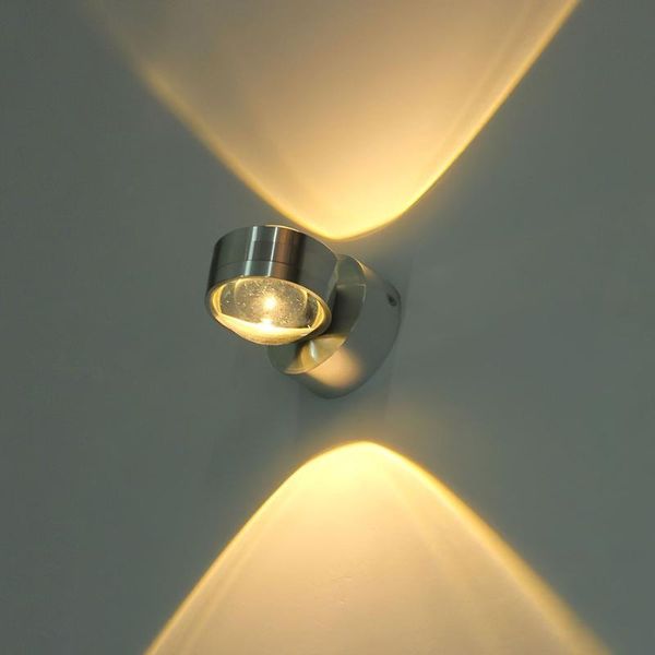 

wall lamp double head modern indoor bedside light corridor led 6w for home el