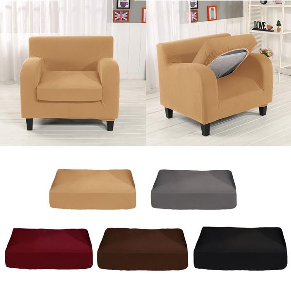 

chair covers 1 piece stretch spandex protector slipcover sofa love seat cushions