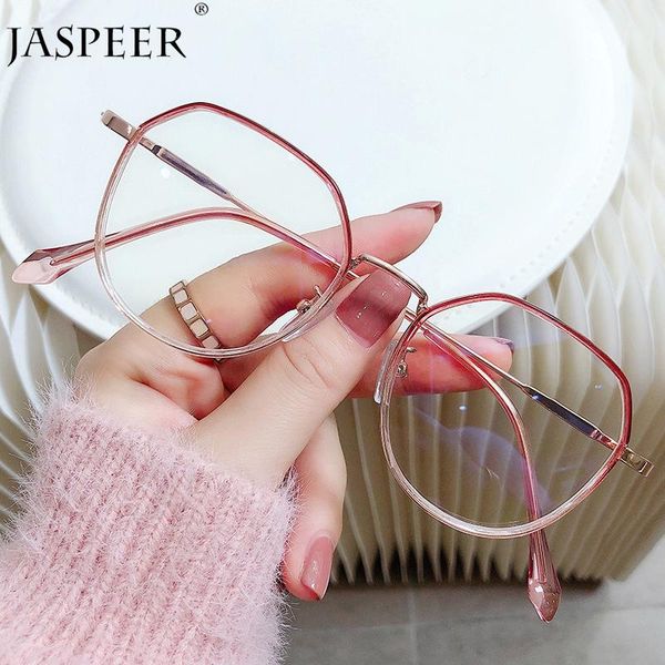 

sunglasses jaspeer square anti blue light eye glass men women eyestrain wear optical full frames oversize, White;black