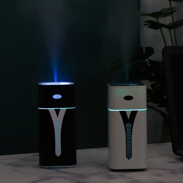 

humidifiers essential oil diffuser air humidifier, usb fresher with 7 colors light by nano spray technology for car office