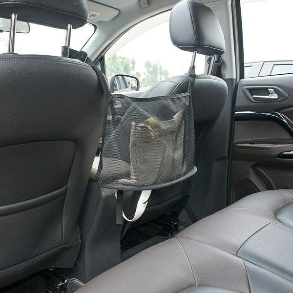 

car organizer 1pcs storage bag accessory black luggage mesh net high quality