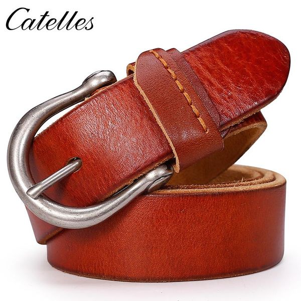 

developed leather belt for men 100% cowskin luxury soft hand fell durable fashion belts, Black;brown