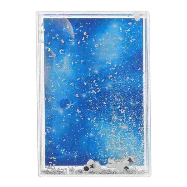 

frames 1pc quicksand po frame decor delicate holder deskadornment blue