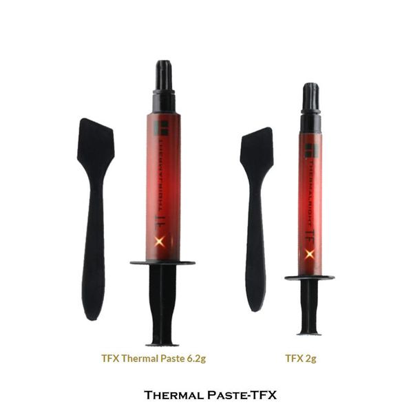 

fans & coolings thermalright thermal paste-tfx ultra high conduction 14.3w/m-k, 2g/6.2g not conductive for cpu/gpu pc water cooling grea