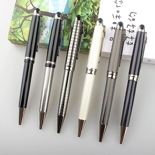 

ballpoint pens jinhao metal ball point pen refill black signature elegante stationery office school supplies ink, Blue;orange