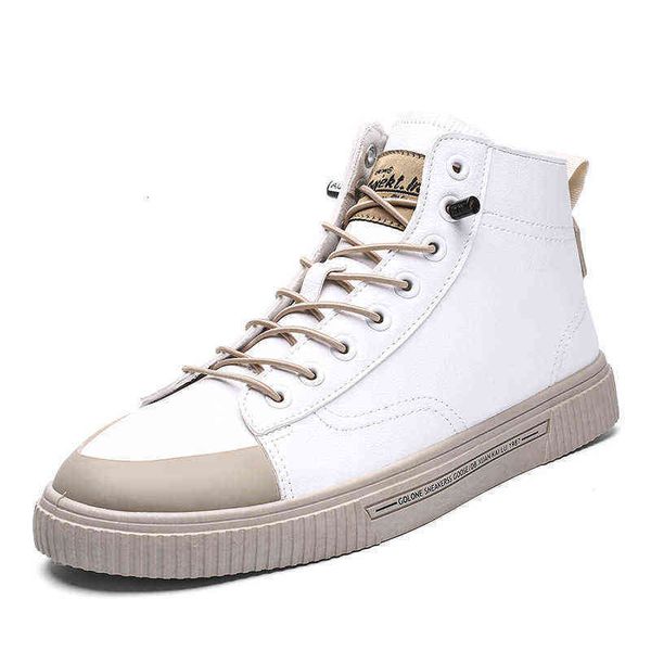 

autumn and winter men's sho korean fashion high casual board martin boots sports