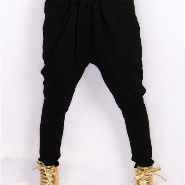

women's pants & capris casual sweatpants female summer hip hop women harem trousers baggy cotton skinny black dance stretch udae, Black;white