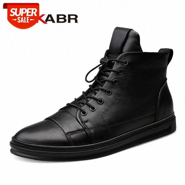

dekabr men boots new fashion style waterproof men winter shoes plus fur snow boots casual warm ankle size 38~48 #6778, Black