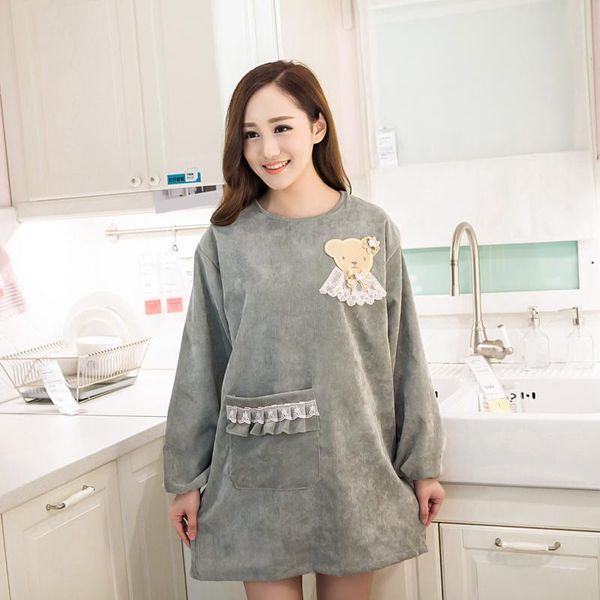 

aprons 2021 fashion apron kitchen work clothes