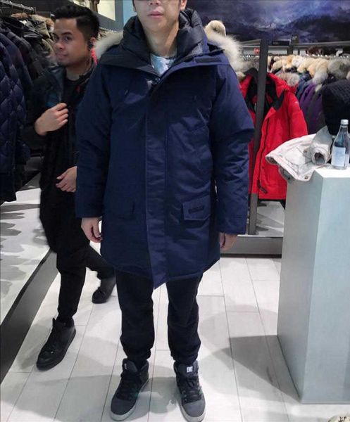 

2021 mens winter down jacket hooded thick coat women couples parka, Black