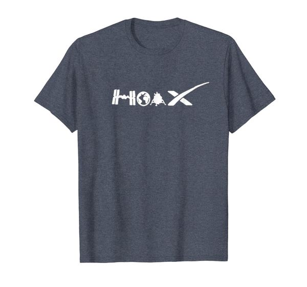 

HOAX Flat Earth T Shirt (nasa lies/fake moon landing), Mainly pictures