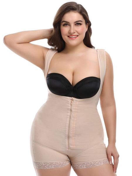 

women's shapers reductoras plus size s-6xl magic full body shaper bodysuit slimming waist trainer girdle thigh trimmer weight loss cors, Black;white