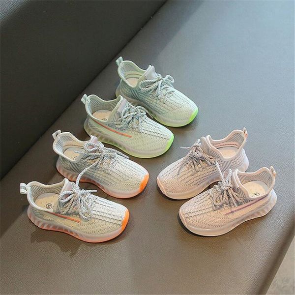 

2021 new autumn children shoes boys girls fashion casual sneaker shoes comfortable breathable children soft bottom shoes, Black