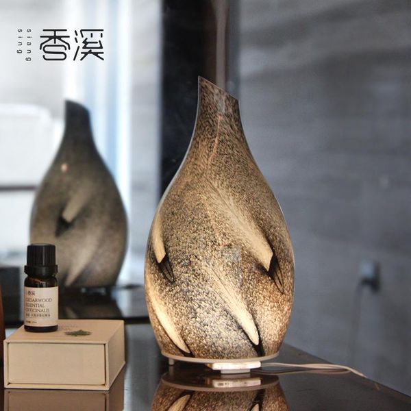 

eletric incense burner arabic style lamp fountain light modern led incienso quemador smoke fragrance lamps