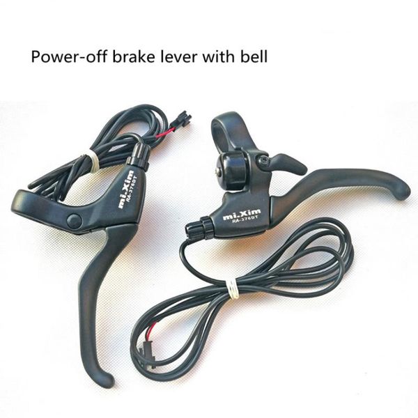

bike brakes mi.xim power-off brake lever with bell electric bicycle long linger