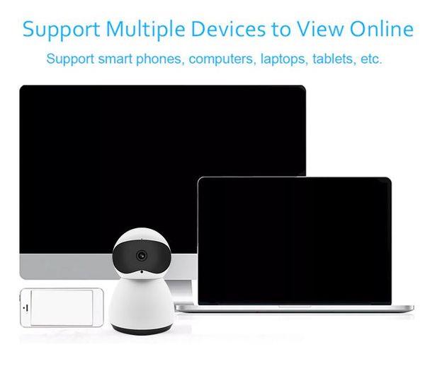 

cameras camera pan/tilt/zoom wireless ip indoor security surveillance system 720p hd night vision, motion tracker, auto-cruise,