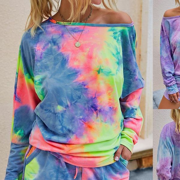 

38 tracksuit two piece women tracksuits set casual tie tye short sleeve corp bikers pants suit joggers sport matching, Gray