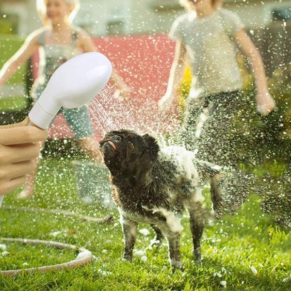 

dog grooming pet shower sprayer slip on hose portable head for tub faucet drop