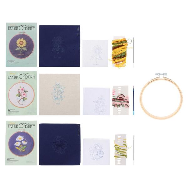 

other arts and crafts 4 packs embroidered kit practical diy material embroidery tool set