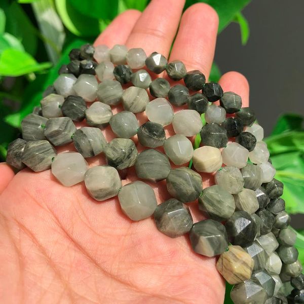 

other faceted green grass stone 6/8/10mm natural beads round loose for jewelry making diy bracelet wholesale