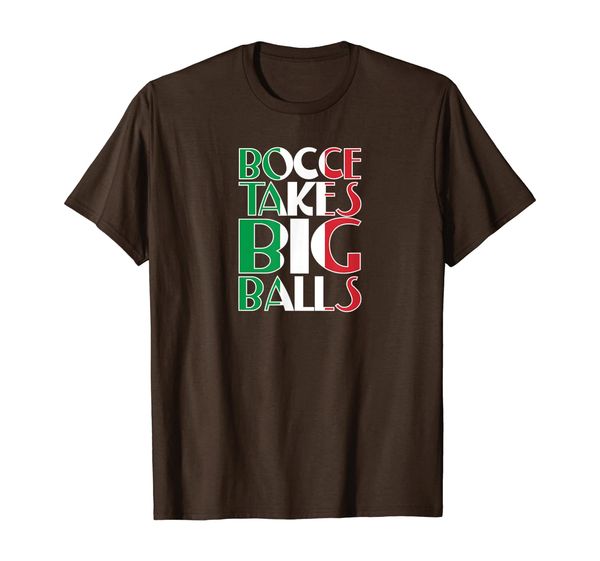 

Funny Italian Family Tshirt Bocce Takes Big Balls Gag Gift, Mainly pictures