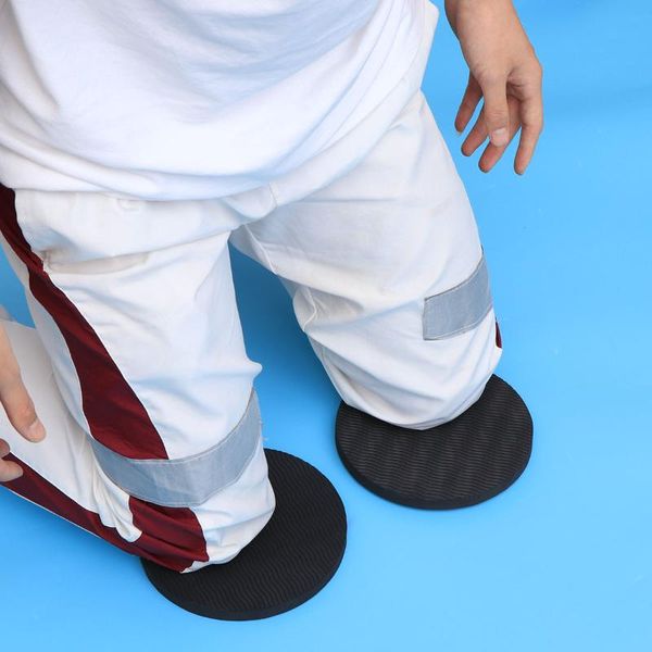 

yoga mats 2pcs workout knee pad cushion thick round eco tpe comfort pilates support for hands wrists knees