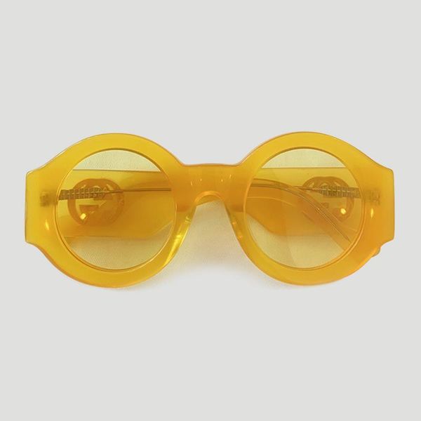 

sunglasses vintage round for women designer oversize sun glasses uv 400 with brand box, White;black