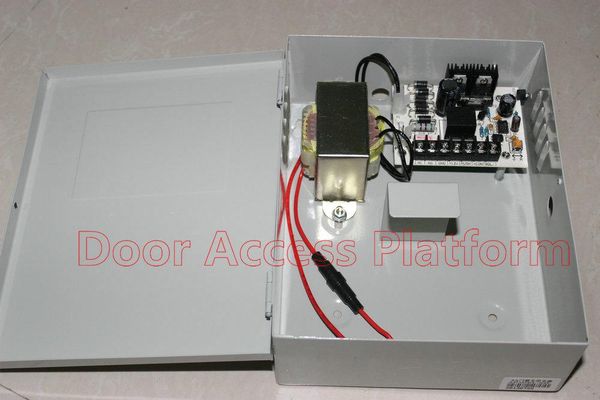 

dc12v,3a/5a power box/input ac 220v door access control system, no battery, security supply fingerprint