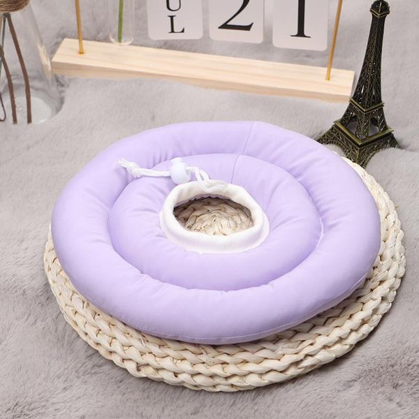 

dog collars & leashes pet waterproof elizabethan collar soft ring cat wound healing anti-scratch anti-licking headgear shame circle