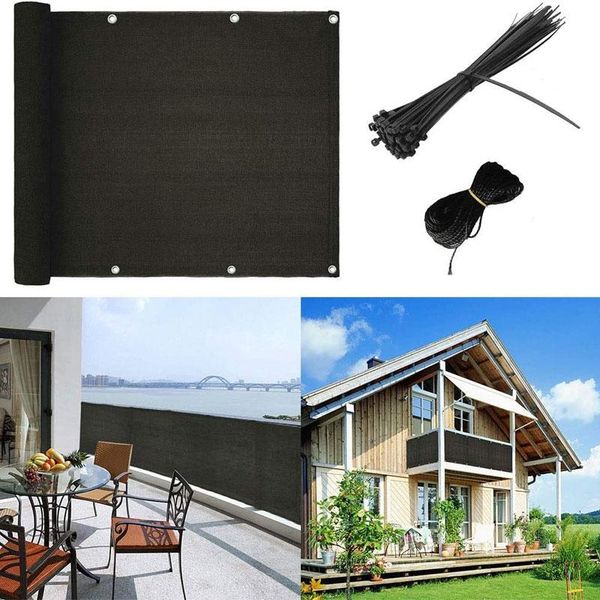 

0.9x5m balcony fence safety net anti-uv sunshade courtyard patio plant cover sunblock shading cloth home sunscreen shade