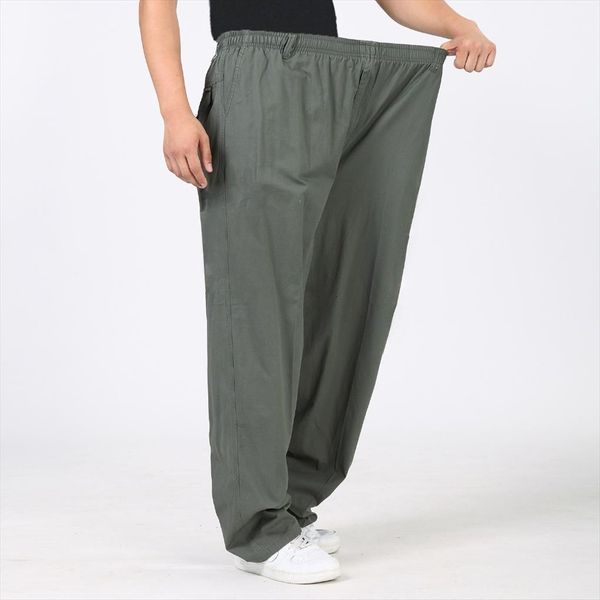 

thin section casual xl overalls women pants large size loose tousers, Black