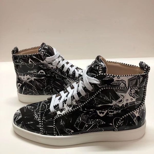 

valentin mens shoes low cut flat spikes leather suede bottoms for men sneakers red bottom fashion luxury designer women a30, Red;white