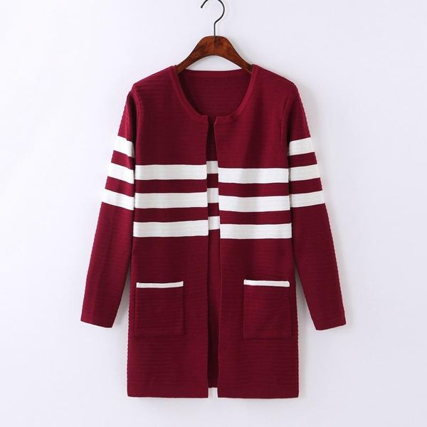 

women's sweaters baharcelin women sweater jacket cardigan knitted coat jumper crochet casual o-neck woman long cardigans open stitch, White;black