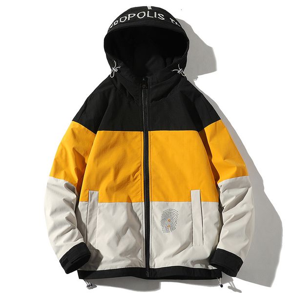 

men's jackets spring men jacket and coats patchwork male high streetwear hip hop outwear abz649 5bn1, Black;brown