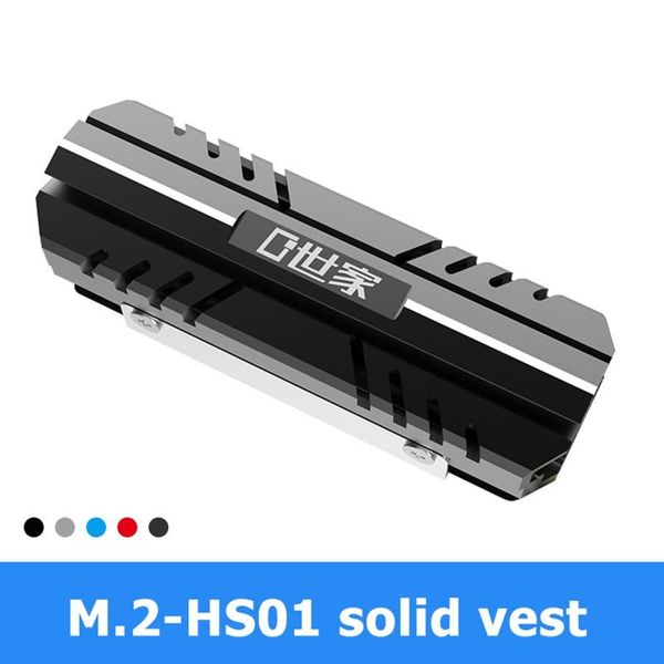 

m.2 2280 nvme ngff pci-e ssd aluminum heatsink cooler passive heat dissipation cooling pads solid state hard disk radiator fans & coolings
